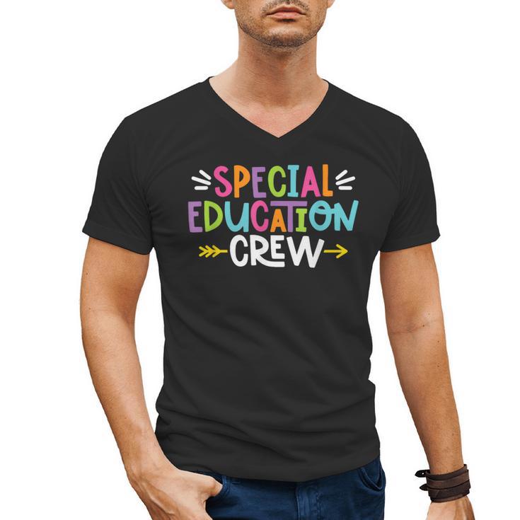 Special Educators Special Ed Teacher Special Education Crew Men's V-Neck T-Shirt