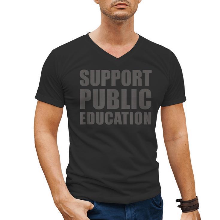 Support Public Education Protect Teachers Students Schools Men's V-Neck T-Shirt, trending gift Support Public Education Protect Teachers Students Schools Men's V-Neck T-Shirt, trending gift
