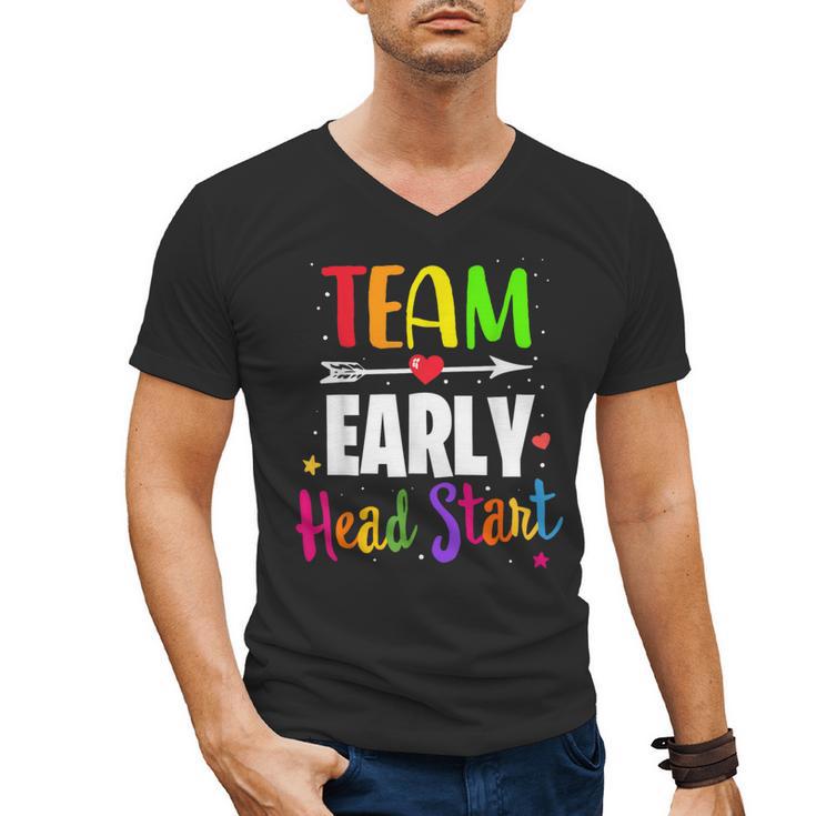 Teacher Early Childhood Education Preschool Head Start Crew Men's V-Neck T-Shirt
