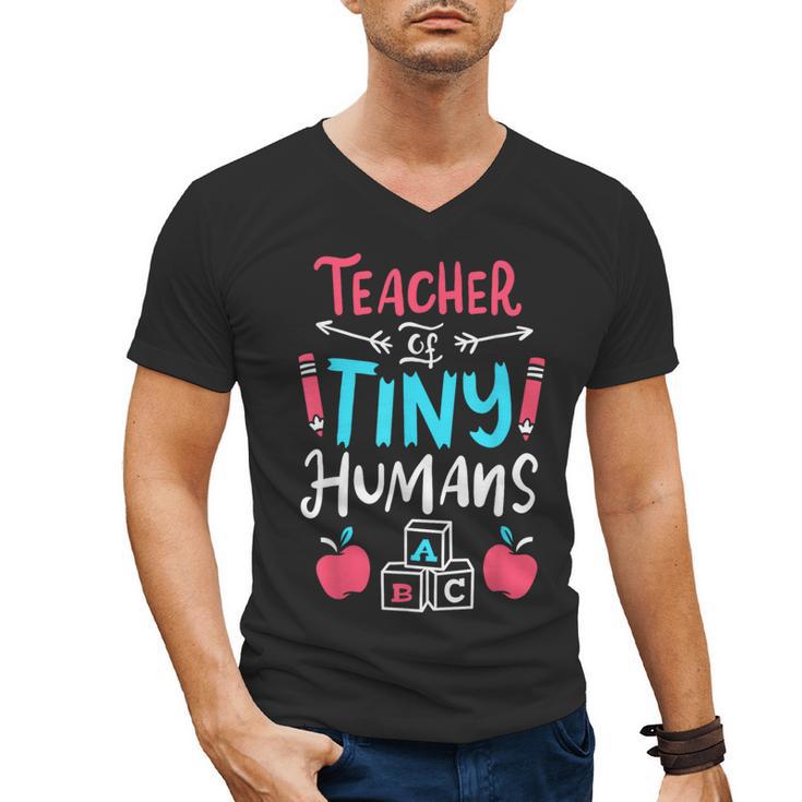 Teacher Preschool Pre K Kindergarten Men's V-Neck T-Shirt