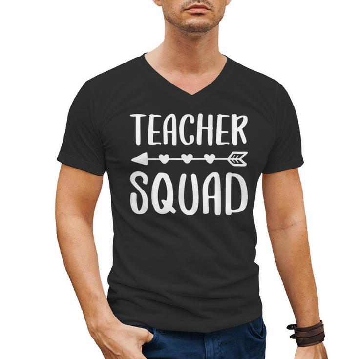 Teacher Squad Shirt Men Women Teacher Team Men's V-Neck T-Shirt