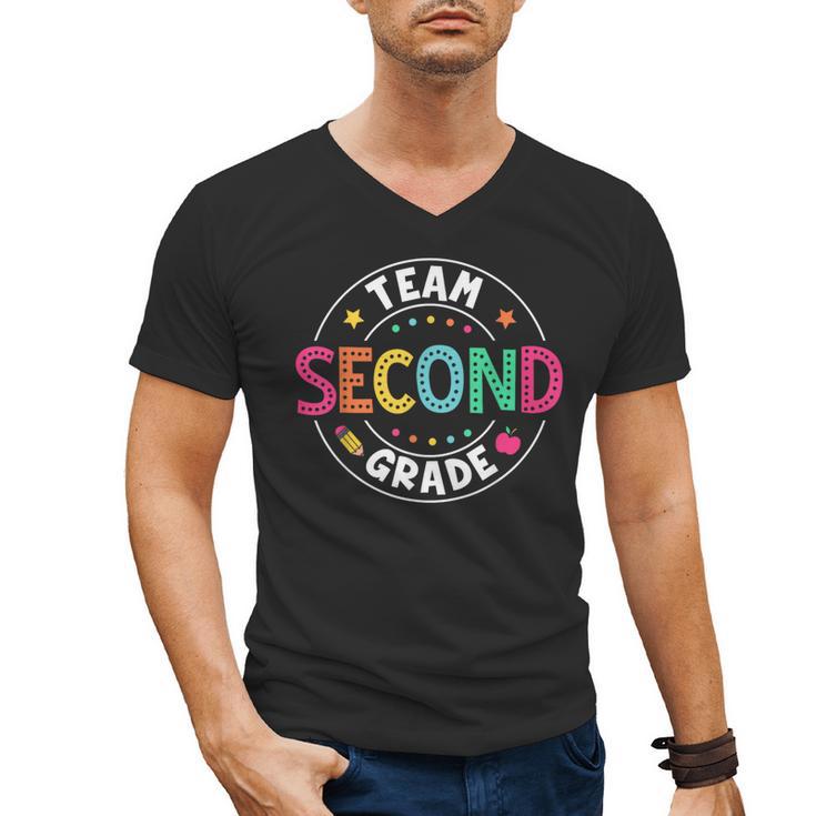 Team Second Grade Teacher Back To School 2nd Grade Squad Men's V-Neck T-Shirt, 2nd Grade Teacher Gifts, trending gift Team Second Grade Teacher Back To School 2nd Grade Squad Men's V-Neck T-Shirt, 2nd Grade Teacher Gifts, trending gift
