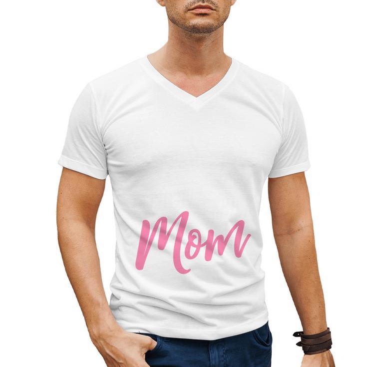 Boston Terrier Mom Boston Terrier Mom Men's V-Neck T-Shirt