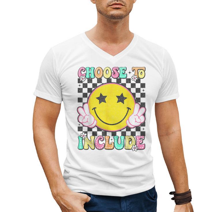 Choose To Include Special Education Teacher Autism Awareness Men's V-Neck T-Shirt, trending gift Choose To Include Special Education Teacher Autism Awareness Men's V-Neck T-Shirt, trending gift