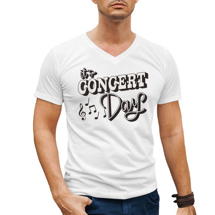 The Concert Day Elementary Music Teacher First Day Of School Men's V-Neck T-Shirt