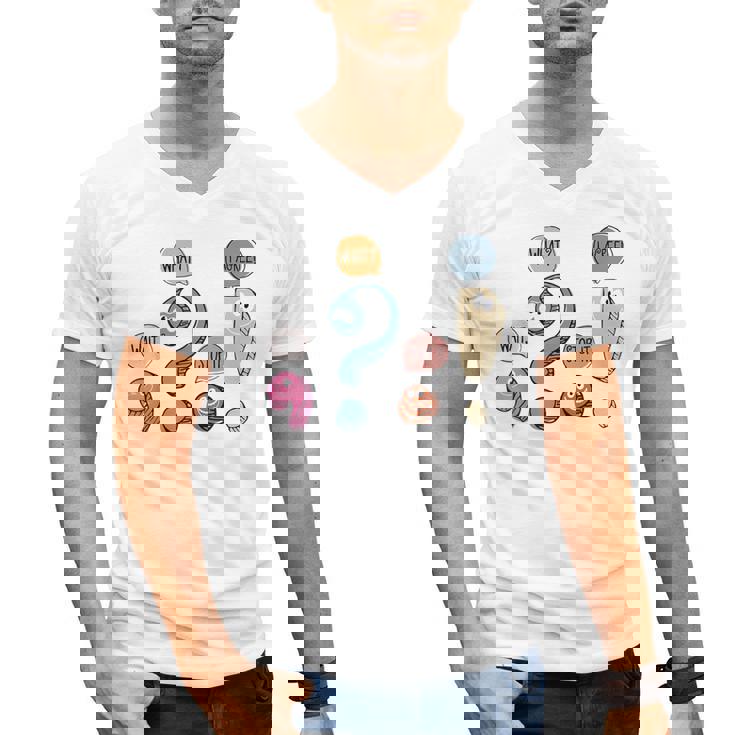 Grammar Teacher Punctuation For English Teacher Men Women Men&#x27;s V-Neck T-Shirt