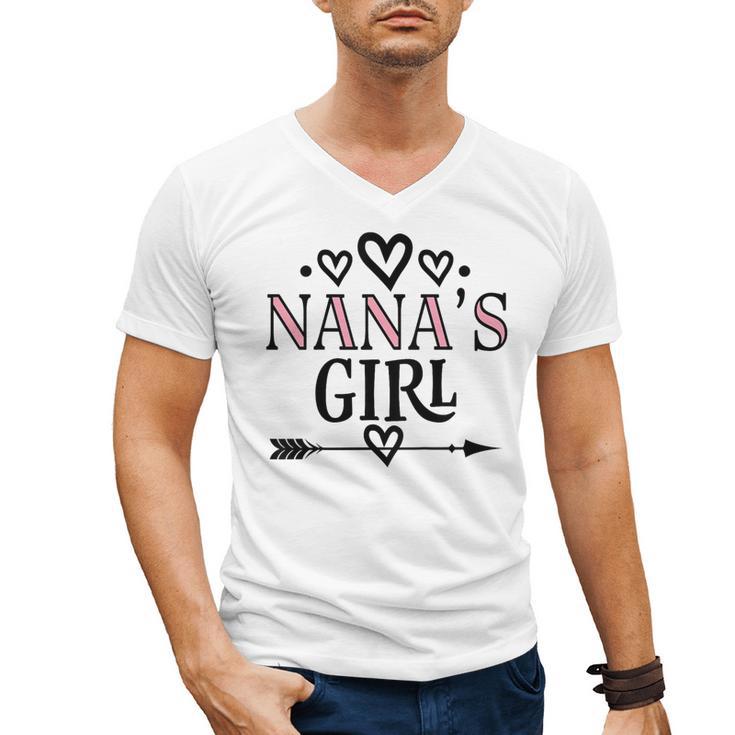 Granddaughter Nanas Girl Men's V-Neck T-Shirt