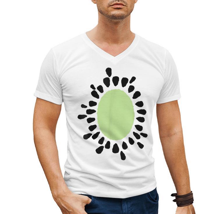 Kiwi Easy Costume Halloween Fruit Lover School Teacher Fun Men's V-Neck T-Shirt