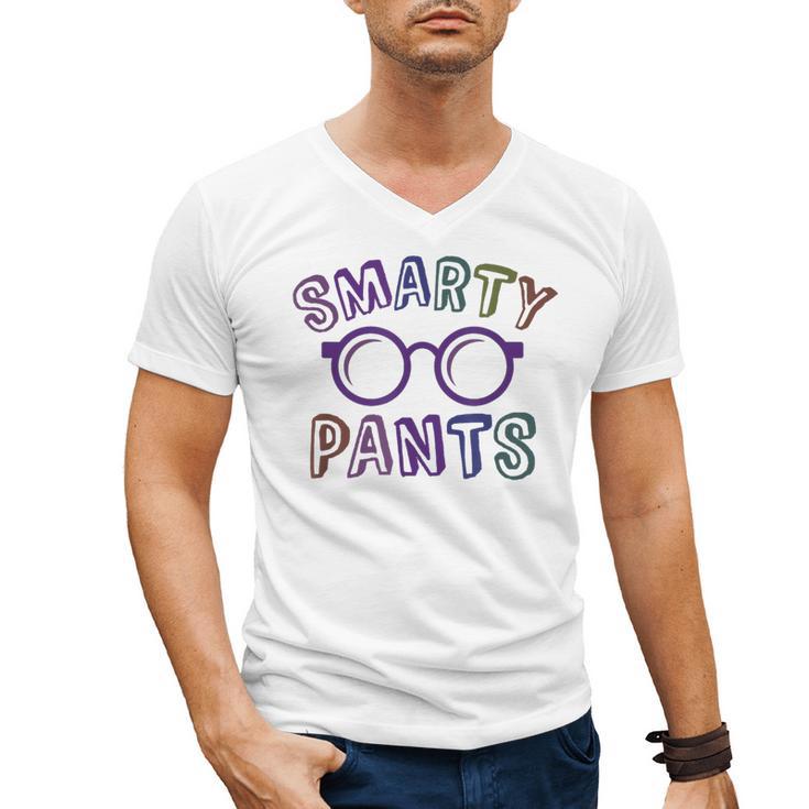 Little Mr Miss SMARTY PANTS Graduation Alumni Teacher Men's V-Neck T-Shirt