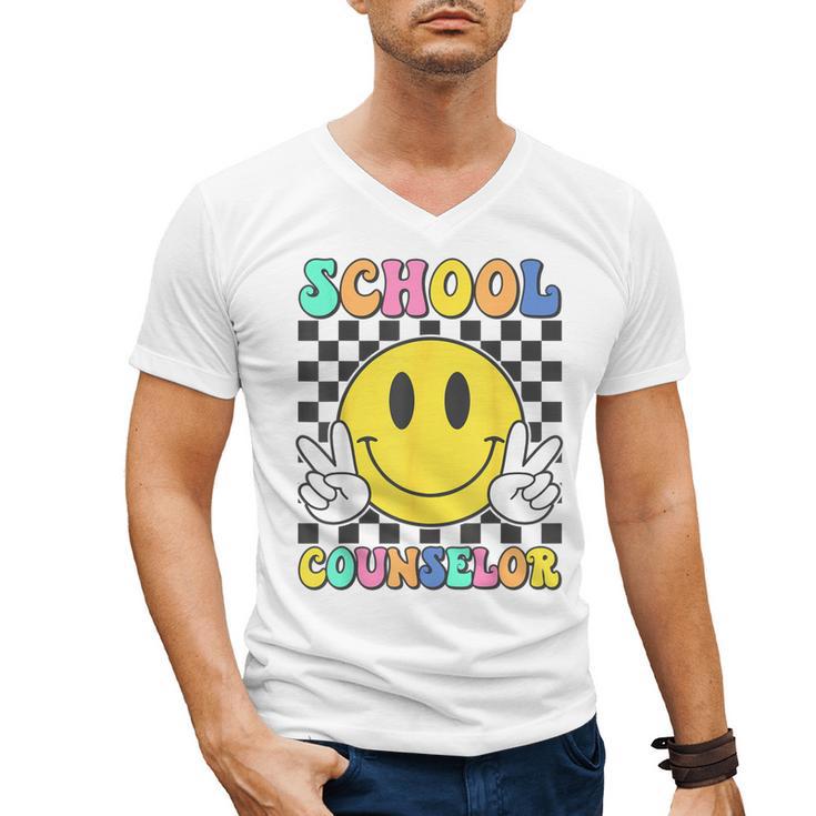 School Counselor Teacher Counseling Office School Guidance Men's V-Neck T-Shirt