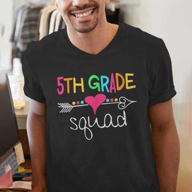 5th Grade Squad Fifth Teacher Student Team Back To School Men's V-Neck T-Shirt, funny gift 5th Grade Squad Fifth Teacher Student Team Back To School Men's V-Neck T-Shirt, funny gift