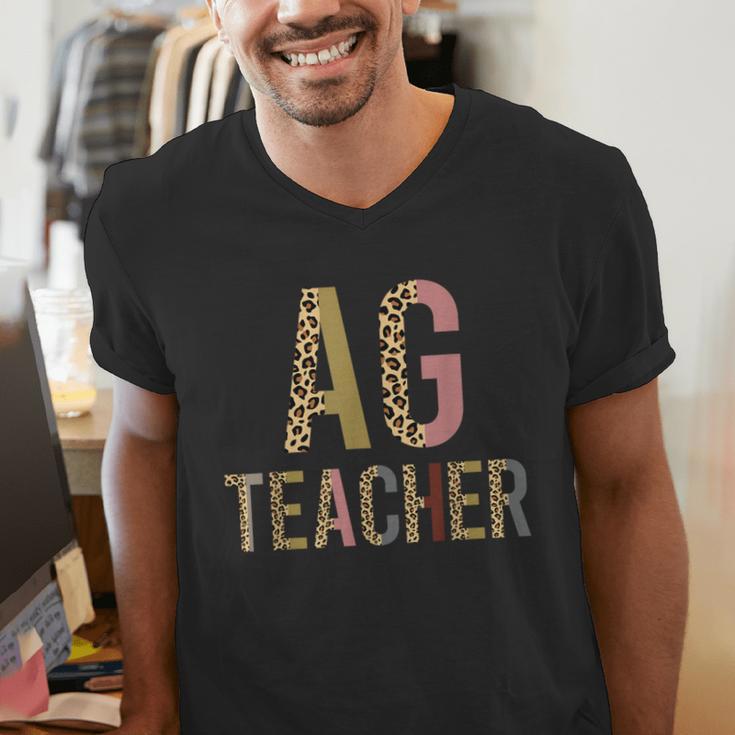 AG Teacher Farmer Life Agriculture Teacher Men's V-Neck T-Shirt, funny gift AG Teacher Farmer Life Agriculture Teacher Men's V-Neck T-Shirt, funny gift