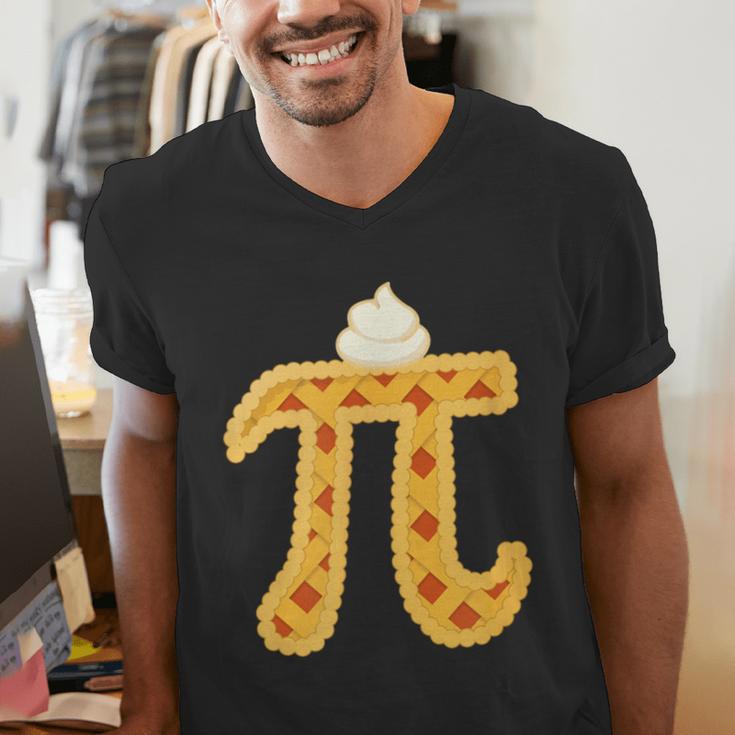 Apple Pi Pie Pun Math Teacher Pi Day 2020 Men's V-Neck T-Shirt, funny gift Apple Pi Pie Pun Math Teacher Pi Day 2020 Men's V-Neck T-Shirt, funny gift