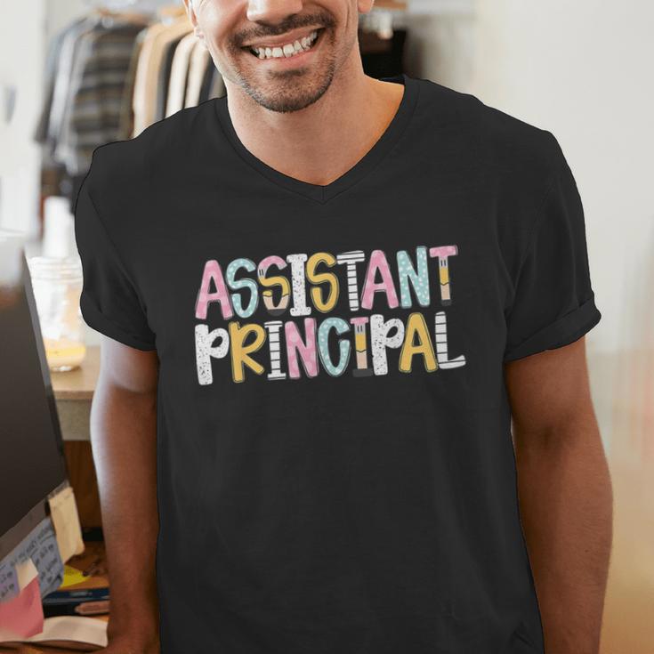 Assistant Principal Back To School Teacher Appreciation Men's V-Neck T-Shirt, funny gift Assistant Principal Back To School Teacher Appreciation Men's V-Neck T-Shirt, funny gift