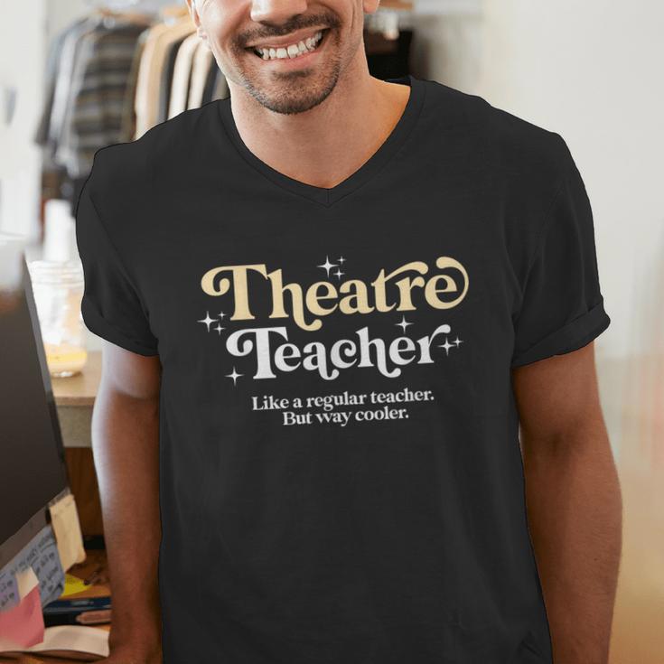 Theatre Teacher Back To School Essential Must Have Men's V-Neck T-Shirt, funny gift Theatre Teacher Back To School Essential Must Have Men's V-Neck T-Shirt, funny gift