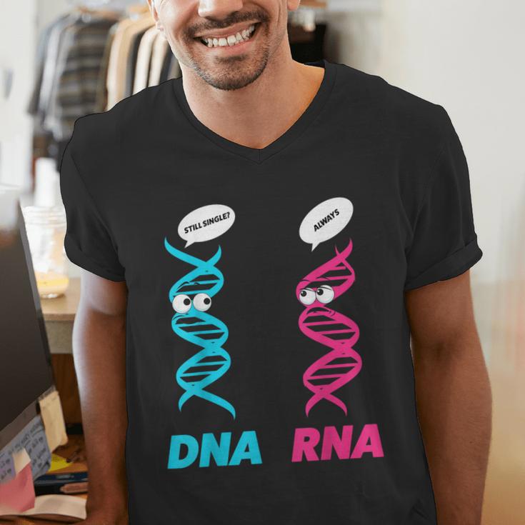 Biology Teacher DNA RNA Student Science Biologist Men Women Men's V-Neck T-Shirt, Science Teacher Shirts, funny gift