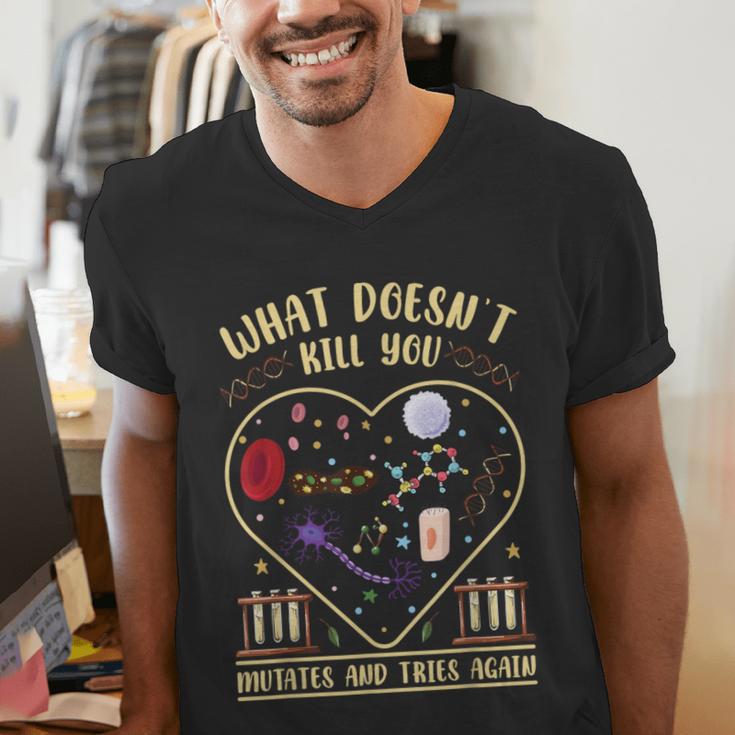 Biology Teacher Men's V-Neck T-Shirt, funny gift