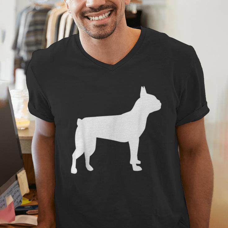 Boston Terrier Men's V-Neck T-Shirt, funny gift
