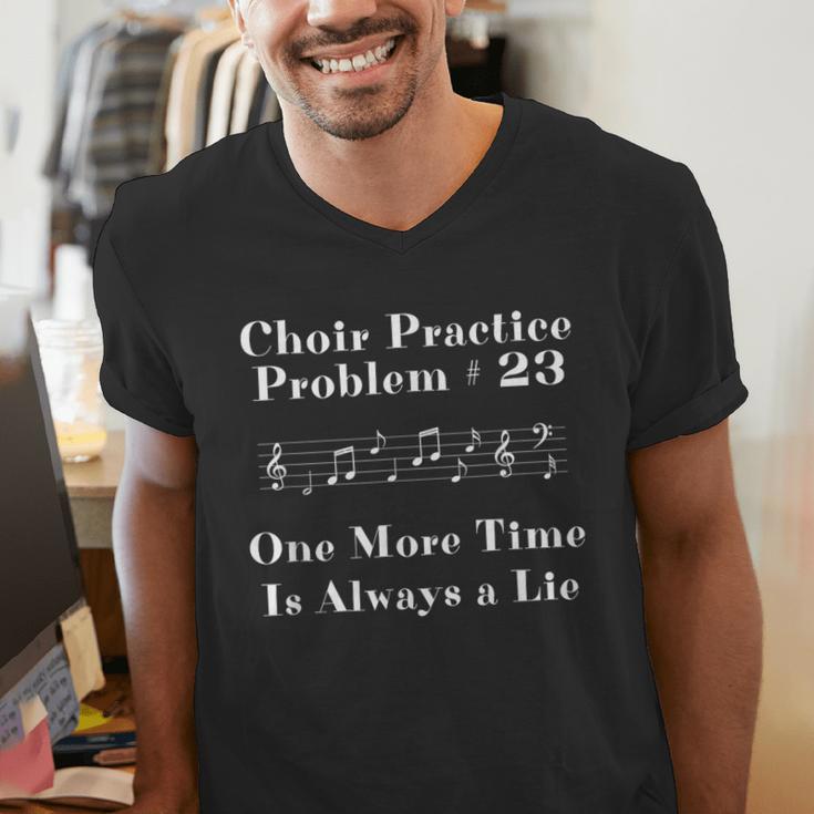 Choir Teacher Shirt Choir Director Vocal Men's V-Neck T-Shirt, funny gift