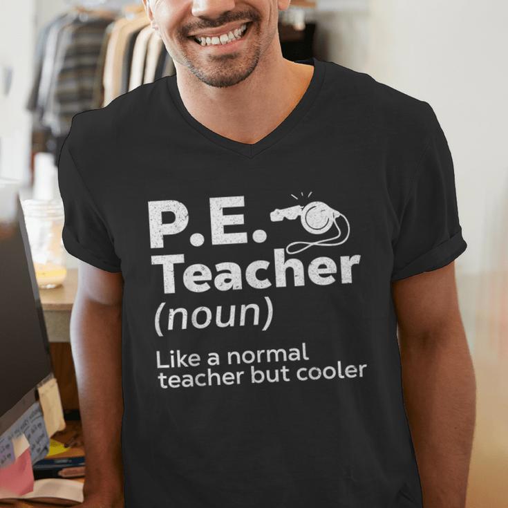 Cool PE Teacher Art For Men Women Physical Education Teacher Men's V-Neck T-Shirt, Pe Teacher Shirts, funny gift Cool PE Teacher Art For Men Women Physical Education Teacher Men's V-Neck T-Shirt, Pe Teacher Shirts, funny gift