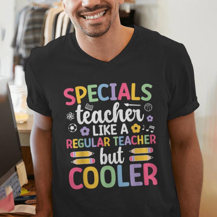 Cool Specials Teacher Specials Team Specials Squad Men's V-Neck T-Shirt, funny gift Cool Specials Teacher Specials Team Specials Squad Men's V-Neck T-Shirt, funny gift