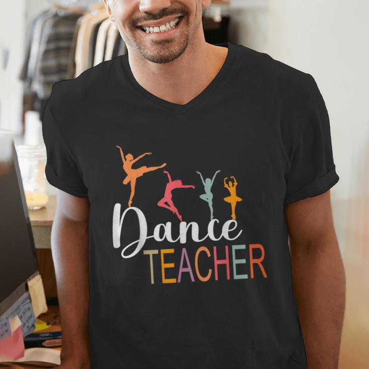 Dance Teacher Appreciation Back To School Dance Teacher Men's V-Neck T-Shirt, funny gift