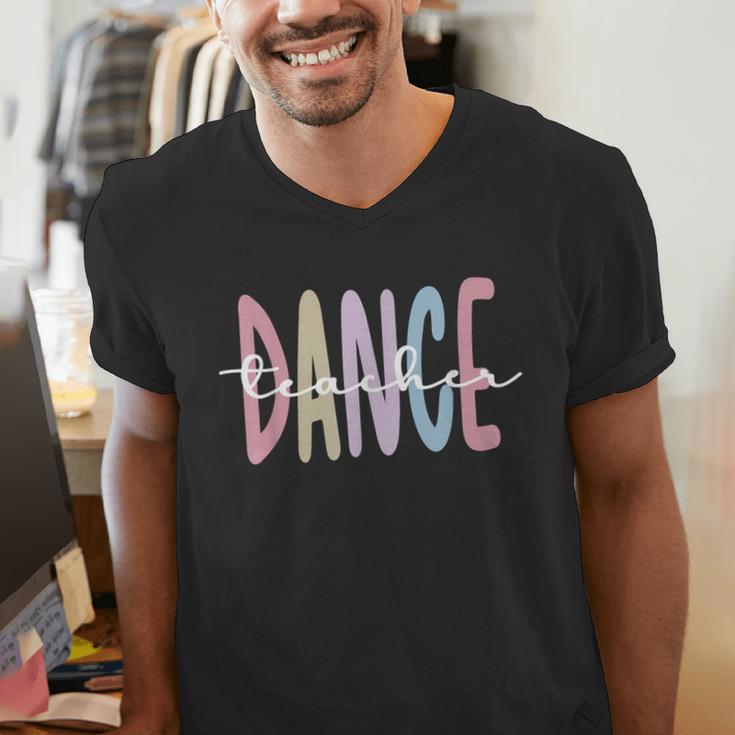Dance Teacher Appreciation Dance Instructor Dancing Teacher Men's V-Neck T-Shirt, funny gift Dance Teacher Appreciation Dance Instructor Dancing Teacher Men's V-Neck T-Shirt, funny gift