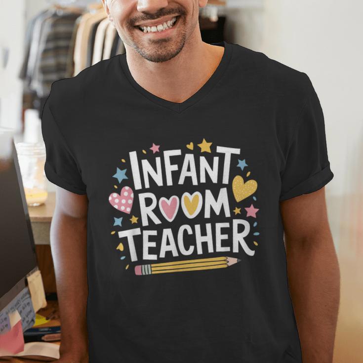 Daycare Provider Toddler Teaching Infant Room Teacher Men's V-Neck T-Shirt, funny gift