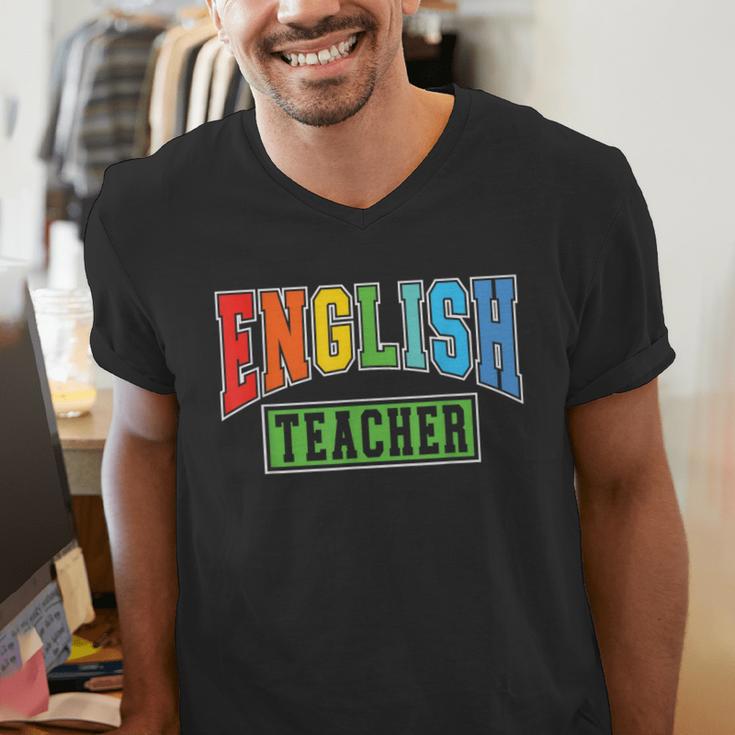 English Teacher Men Women Grammar Class English Teacher Men's V-Neck T-Shirt, English Teacher Shirts, funny gift English Teacher Men Women Grammar Class English Teacher Men's V-Neck T-Shirt, English Teacher Shirts, funny gift