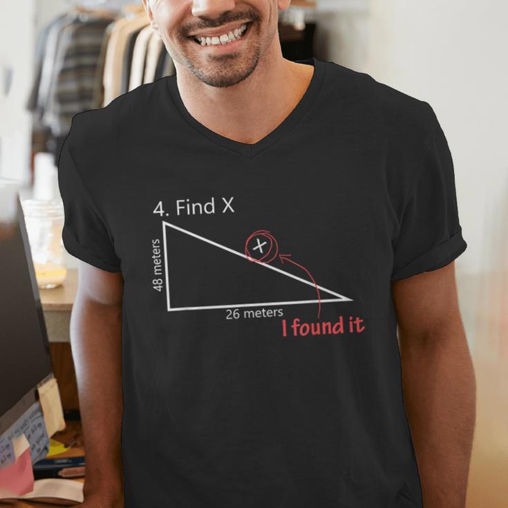 Find X Math Teacher Graphic Sarcastic Novelty Dad Joke Men's V-Neck T-Shirt, funny gift Find X Math Teacher Graphic Sarcastic Novelty Dad Joke Men's V-Neck T-Shirt, funny gift