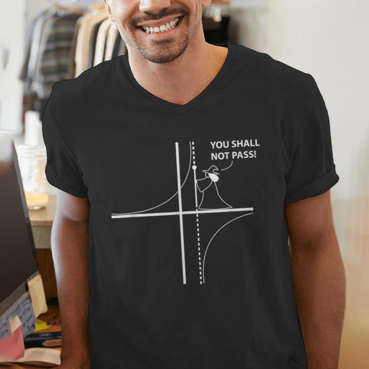 Function Asymptote Geek Math Pun Teacher Men's V-Neck T-Shirt, funny gift Function Asymptote Geek Math Pun Teacher Men's V-Neck T-Shirt, funny gift