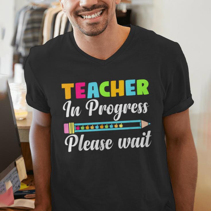 Future Teacher Cool Teacher In Progress Please Wait Men's V-Neck T-Shirt, Future Teacher Shirts, funny gift Future Teacher Cool Teacher In Progress Please Wait Men's V-Neck T-Shirt, Future Teacher Shirts, funny gift