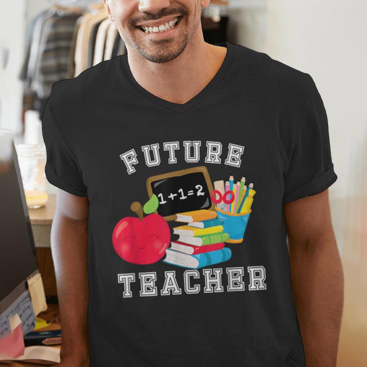 Future Teacher Costume For Adults And Kids T-Shirt Men's V-Neck T-Shirt, Future Teacher Shirts, funny gift Future Teacher Costume For Adults And Kids T-Shirt Men's V-Neck T-Shirt, Future Teacher Shirts, funny gift