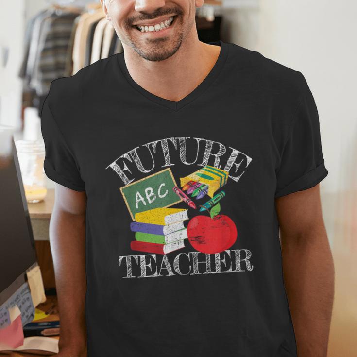 Future Teacher Costume Tee For Men Women Adults And Kids Men's V-Neck T-Shirt, Future Teacher Shirts, funny gift Future Teacher Costume Tee For Men Women Adults And Kids Men's V-Neck T-Shirt, Future Teacher Shirts, funny gift