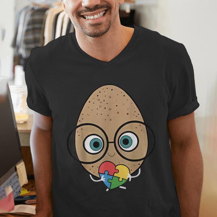 The Good Egg Teacher Halloween Costume Food Group Cute Men's V-Neck T-Shirt, funny gift The Good Egg Teacher Halloween Costume Food Group Cute Men's V-Neck T-Shirt, funny gift