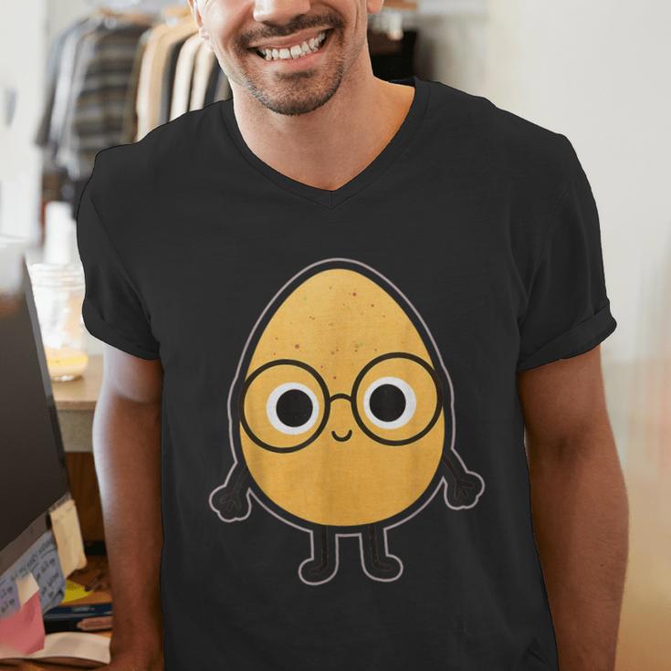 Good Egg Teacher Halloween Costume The Smart Cookie Men's V-Neck T-Shirt, funny gift Good Egg Teacher Halloween Costume The Smart Cookie Men's V-Neck T-Shirt, funny gift