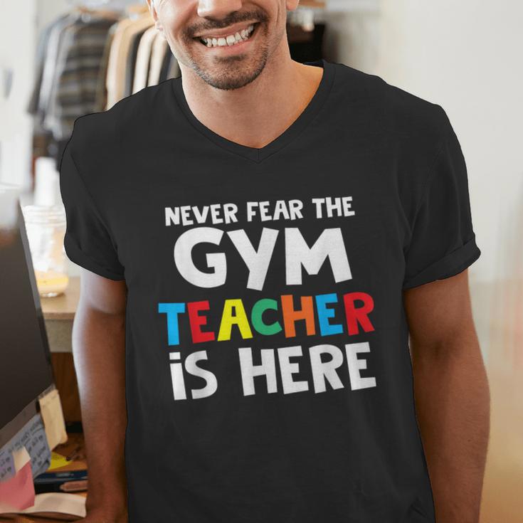 Gym Teacher Back To School Teacher Shirts For Men Women Girls Kids Men's V-Neck T-Shirt, funny gift Gym Teacher Back To School Teacher Shirts For Men Women Girls Kids Men's V-Neck T-Shirt, funny gift