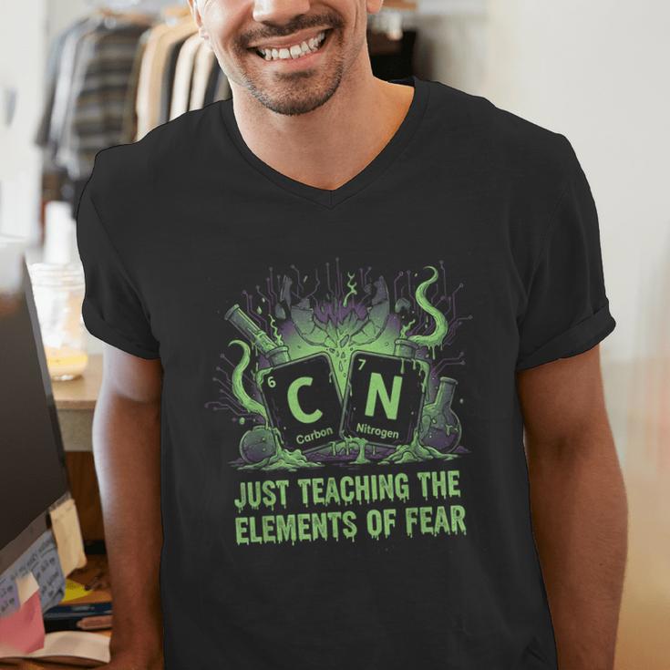 Halloween 67 Meme Science Chemistry Teacher Periodic Table Men's V-Neck T-Shirt, Science Teacher Shirts, funny gift Halloween 67 Meme Science Chemistry Teacher Periodic Table Men's V-Neck T-Shirt, Science Teacher Shirts, funny gift