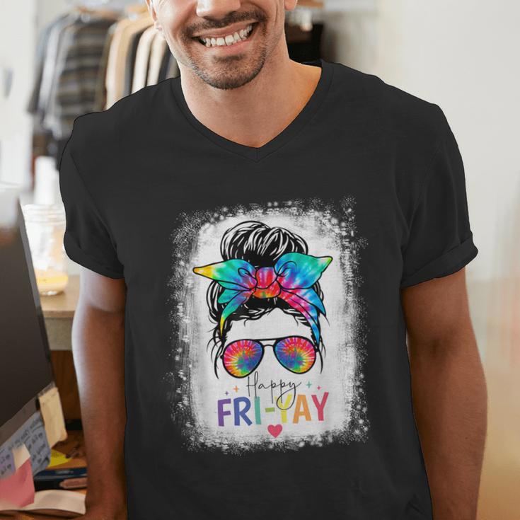 Happy Fri-Yay Friday Teacher Life Happy Friday Men's V-Neck T-Shirt, funny gift Happy Fri-Yay Friday Teacher Life Happy Friday Men's V-Neck T-Shirt, funny gift