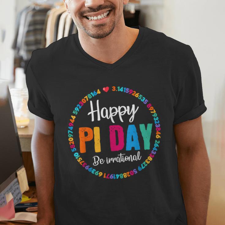Happy Pi Day Pie Math Coach Teacher Pi Day Lover Nerdy Men's V-Neck T-Shirt, funny gift Happy Pi Day Pie Math Coach Teacher Pi Day Lover Nerdy Men's V-Neck T-Shirt, funny gift
