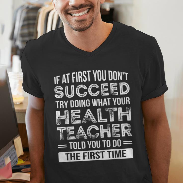 Health Teacher Tshirt Appreciation For Men Women Men's V-Neck T-Shirt, funny gift Health Teacher Tshirt Appreciation For Men Women Men's V-Neck T-Shirt, funny gift