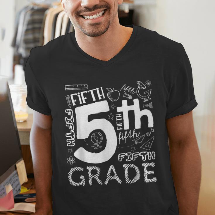 Hello 5th Grade Here I Come Teacher Fifth Grade Boys Girls Men's V-Neck T-Shirt, funny gift Hello 5th Grade Here I Come Teacher Fifth Grade Boys Girls Men's V-Neck T-Shirt, funny gift
