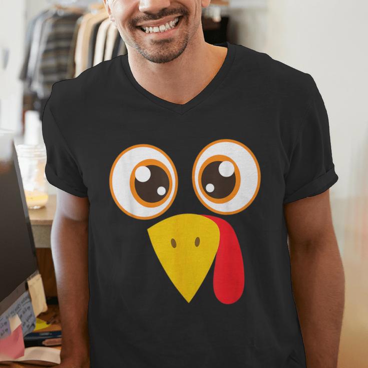 Hilarious Turkey Halloween Thanksgiving Teacher Nurse Men's V-Neck T-Shirt, funny gift Hilarious Turkey Halloween Thanksgiving Teacher Nurse Men's V-Neck T-Shirt, funny gift