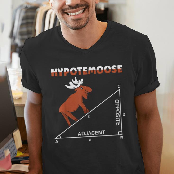 Hypotemoose Mathematics Teacher Mathematician Math Geek Men's V-Neck T-Shirt, funny gift Hypotemoose Mathematics Teacher Mathematician Math Geek Men's V-Neck T-Shirt, funny gift