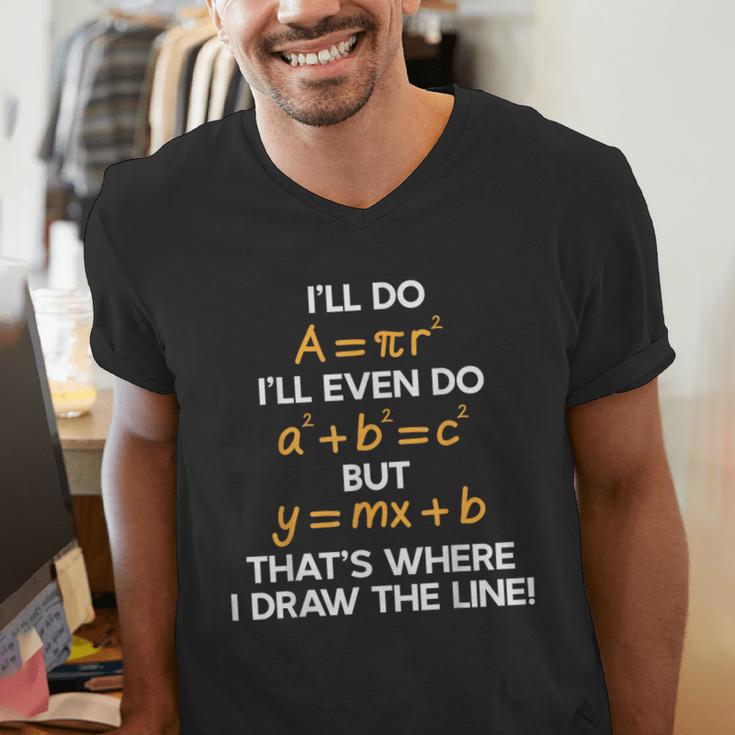I'Ll Do Math Formula Math Puns For Students Teachers Men's V-Neck T-Shirt, funny gift I'Ll Do Math Formula Math Puns For Students Teachers Men's V-Neck T-Shirt, funny gift
