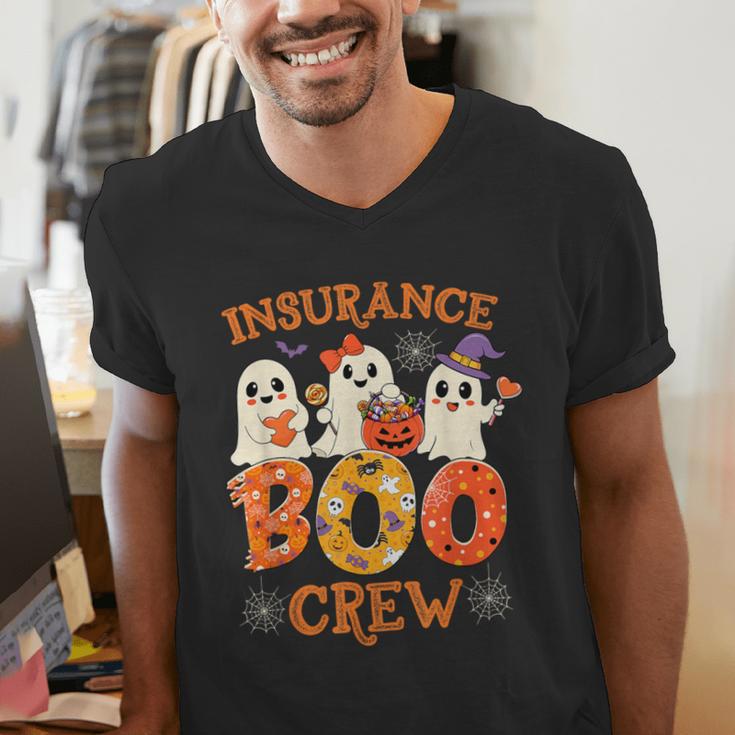 Insurance Boo Crew Halloween Spooky Costume Teacher Men's V-Neck T-Shirt, funny gift Insurance Boo Crew Halloween Spooky Costume Teacher Men's V-Neck T-Shirt, funny gift