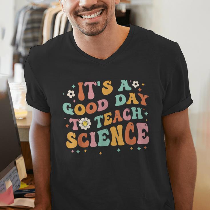 Its A Good Day To Teach Science Earth Science Teacher Men's V-Neck T-Shirt, Science Teacher Shirts, funny gift Its A Good Day To Teach Science Earth Science Teacher Men's V-Neck T-Shirt, Science Teacher Shirts, funny gift