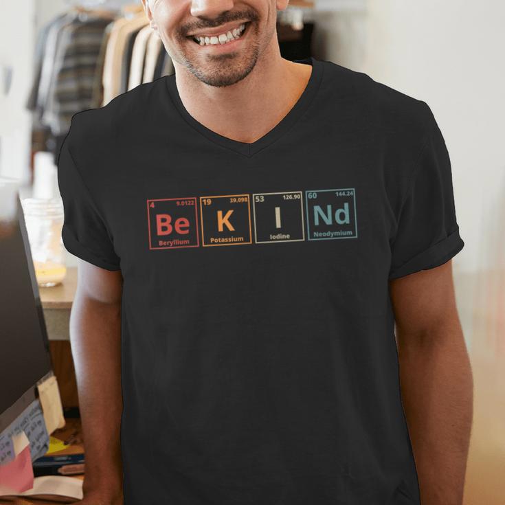 Be Kind Periodic Table Chemistry Teacher Scientist Kindness Men Women Girls Kids Men's V-Neck T-Shirt, funny gift Be Kind Periodic Table Chemistry Teacher Scientist Kindness Men Women Girls Kids Men's V-Neck T-Shirt, funny gift
