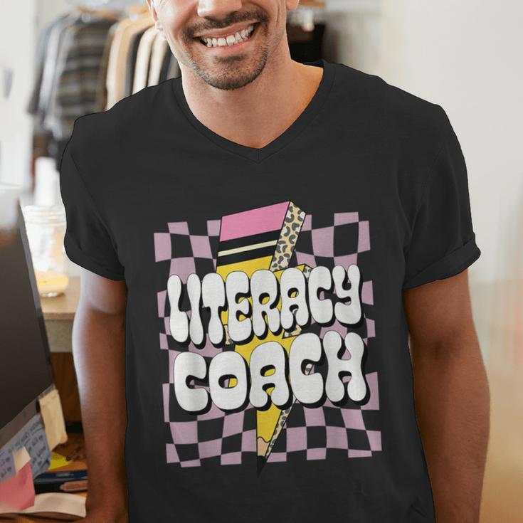 Literacy Coach Reading Specialist Facilitator Lead Teacher Men's V-Neck T-Shirt, funny gift Literacy Coach Reading Specialist Facilitator Lead Teacher Men's V-Neck T-Shirt, funny gift