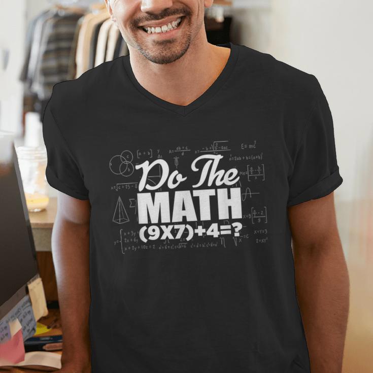Do The Math 67 Meme Six Seven Men Women Teacher Men's V-Neck T-Shirt, funny gift Do The Math 67 Meme Six Seven Men Women Teacher Men's V-Neck T-Shirt, funny gift
